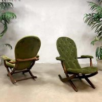 vintage design klap stoel folding chair pinguin chair arm chair midcentury modern