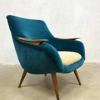 vintage club fauteuil arm chair loungechair fifties design midcentury modern