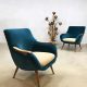 Midcentury modern vintage design armchair lounge chair Danish Scandinavian club fauteuil
