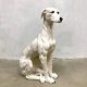 Vintage design Hunting dog statue sculpture keramiek jacht hond