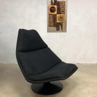 Dutch vintage design swivel chair draaifauteuil F511 Geoffrey Harcourt Artifort