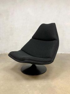 model F511 Artifort swivel chair draaifauteuil Geoffrey Harcourt vintage design schelp fauteuil