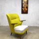 Danish midcentury modern armchair wingback chair vintage lounge fauteuil