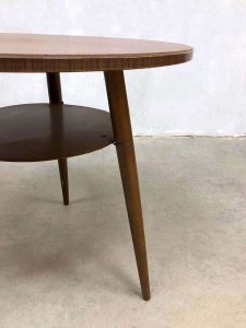 vintage Scandinavian modern side table plant stand bijzettafel tafel sixties jaren 60