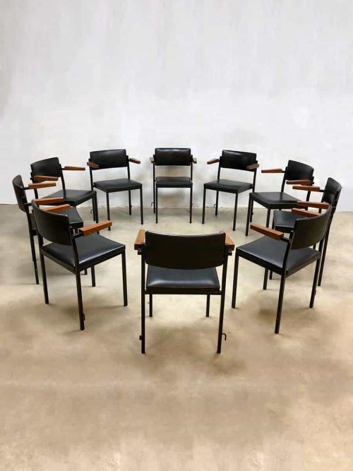 Vintage industriële eetkamerstoelen stoel Industrial dining chairs 'Minimalism'