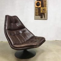 Artifort Dutch design swivel chair F511 lounge fauteuil Harcourt