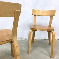 vintage dining chairs Artek Finland design Scandinavian modern stoelen