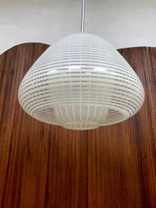 midcentury design pendant hanglamp Murano Dutch design vintage pendant lamp Peill & Putzler