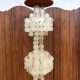 Vintage capiz shell chandelier pendant hanglamp Verner Panton style