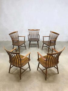 vintage eetkamerstoelen Akerblom Zweden design chairs