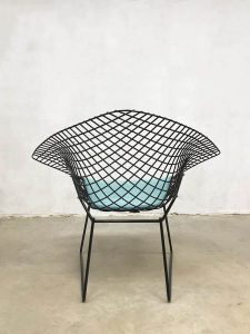 vintage design Harry Bertoia model 421 vintage wire chair