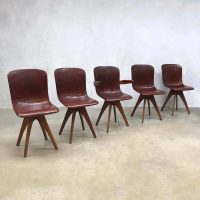 Vintage industrial chairs industriële stoelen Pagholz Flötotto