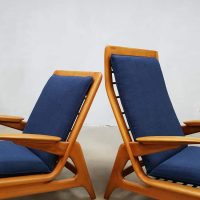 vintage Dutch design chair De Ster Gelderland easy chair