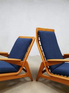 vintage Dutch design chair De Ster Gelderland easy chair