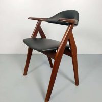 midcentury modern Tijsseling chairs cowhorn dutch design stoelen