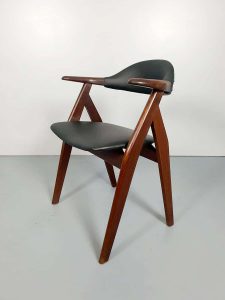 midcentury modern Tijsseling chairs cowhorn dutch design stoelen