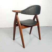 vintage koehoorn stoelen cowhorn chairs