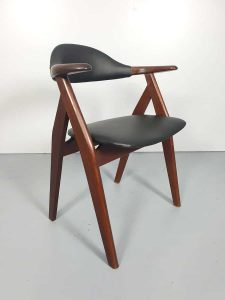 vintage design cowhorn chairs Tijsseling stoelen