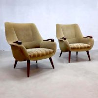 midcentury modern Danish style arm chair club chair lounge fauteuil dutch design