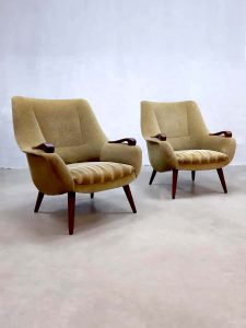 midcentury modern Danish style arm chair club chair lounge fauteuil dutch design