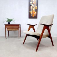 Vintage dutch design armchair lounge fauteuil Louis van Teeffelen Webe