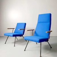midcentury modern Cordemeijer easy chairs Gispen