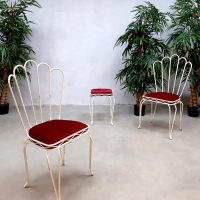 vintage design tuinstoelen wire chairs garden chairs