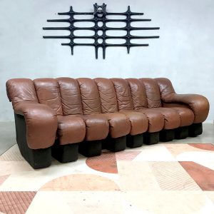 seventies madmen vintage design lounge bank modular sofa de Sede DS600