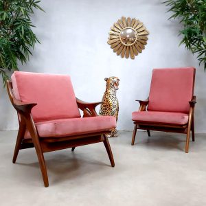 Vintage design armchair 'The Knot' de knoop fauteuil De Ster Gelderland