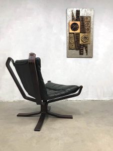 midcentury modern lounge chair fauteuil falcon style hangmat stoel