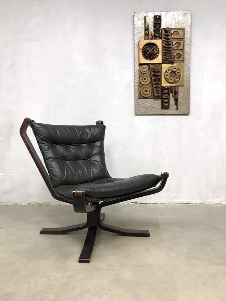 Midcentury Danish design lounge chair relax fauteuil Trygg Mobler
