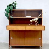 midcentury modern cabinet Danish design boekenkast bureau desk