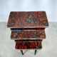 vintage design formica tables nesting tables mimiset