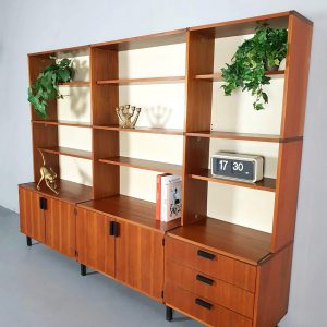 vintage made to measure kast cabinet wall unit Pastoe