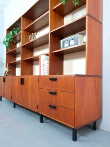 Vintage dutch design Cees Braakman cabinet wall unit kast retro loft
