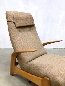 midcentury modern armchair Gimson Slater fauteuil recliner arm chair