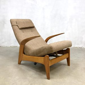 Vintage design 'Rock 'n Rest' lounge chair recliner lounge fauteuil Gimson & Slater 3
