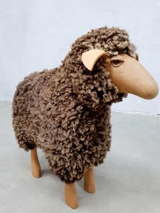 Sheep Stool ottoman voetenbank Footstool by Hanns Peter Krafft for Meier 3