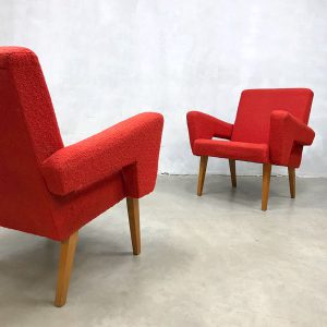 vintage design Czech Republic lounge fauteuils