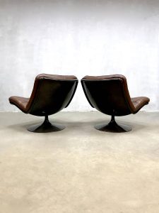 midcentury dutch design artifort chairs lounge stoelen