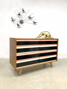 vintage ladekast kast dressoir Praha Interier Jiri Jiroutek chest of drawers