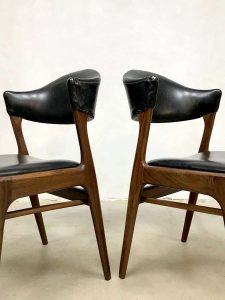 midcentury modern eetkamerstoelen dining chairs Danish design