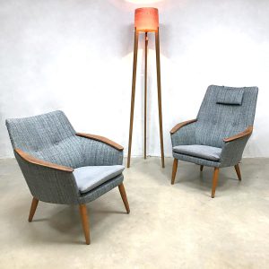 vintage Dutch design arm chairs Bovenkamp lounge fauteuils 3