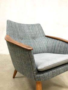 vintage Dutch design armchairs easy chair Madsen Schubell Bovenkamp