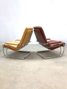 Vintage Gelderland easy chairs armchairs Jan Des Bouvrie