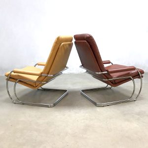 Vintage Gelderland easy chairs armchairs Jan Des Bouvrie