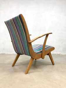 vintage Nederlands fauteuils stoelen easy chairs arm chairs