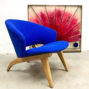 Vintage Dutch design easy chair fauteuil Theo Ruth Artifort