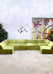 Vintage design modular sofa elementen bank Cor Team Form AG