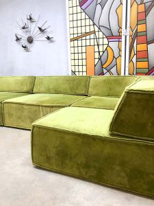 vintage sofa bank COR german design lime green